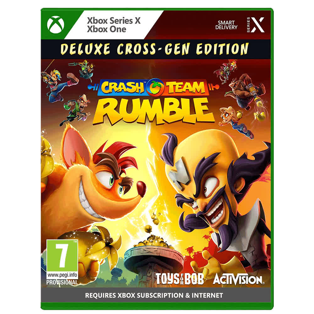Crash Team Rumble Deluxe Cross-Gen Edition [Xbox One-Series X, английская версия]