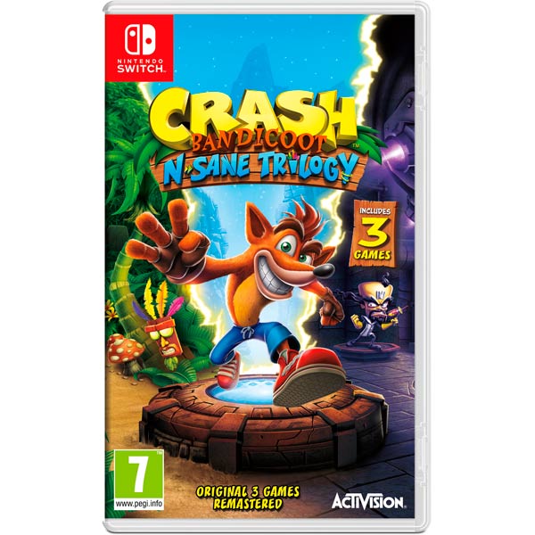 Crash Bandicoot N'sane Trilogy [Nintendo Switch, английская версия]