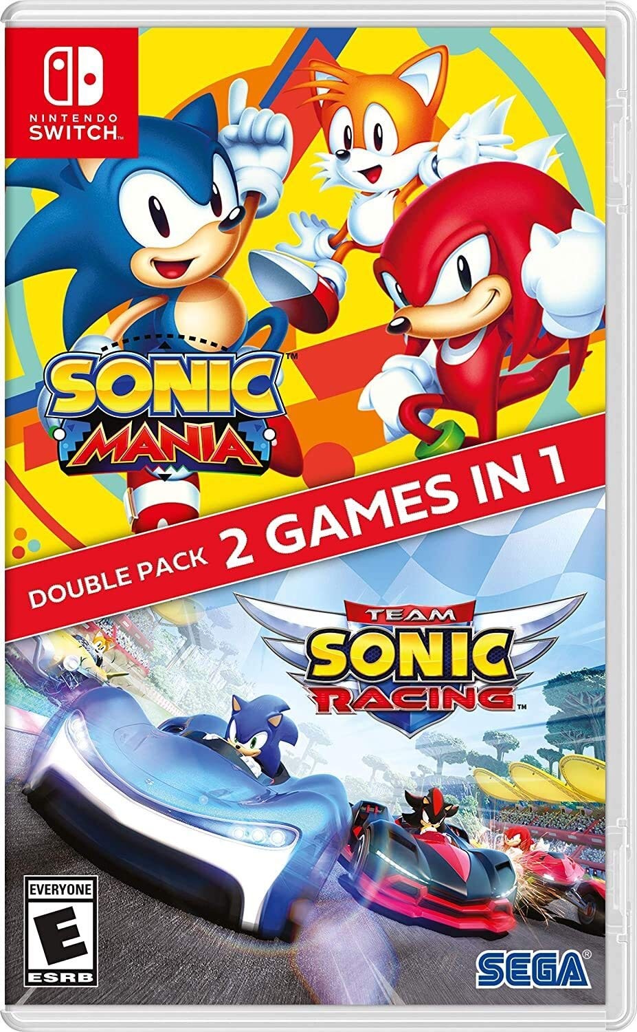 Sonic Mania + Team Sonic Racing [Nintendo Switch, английская версия]