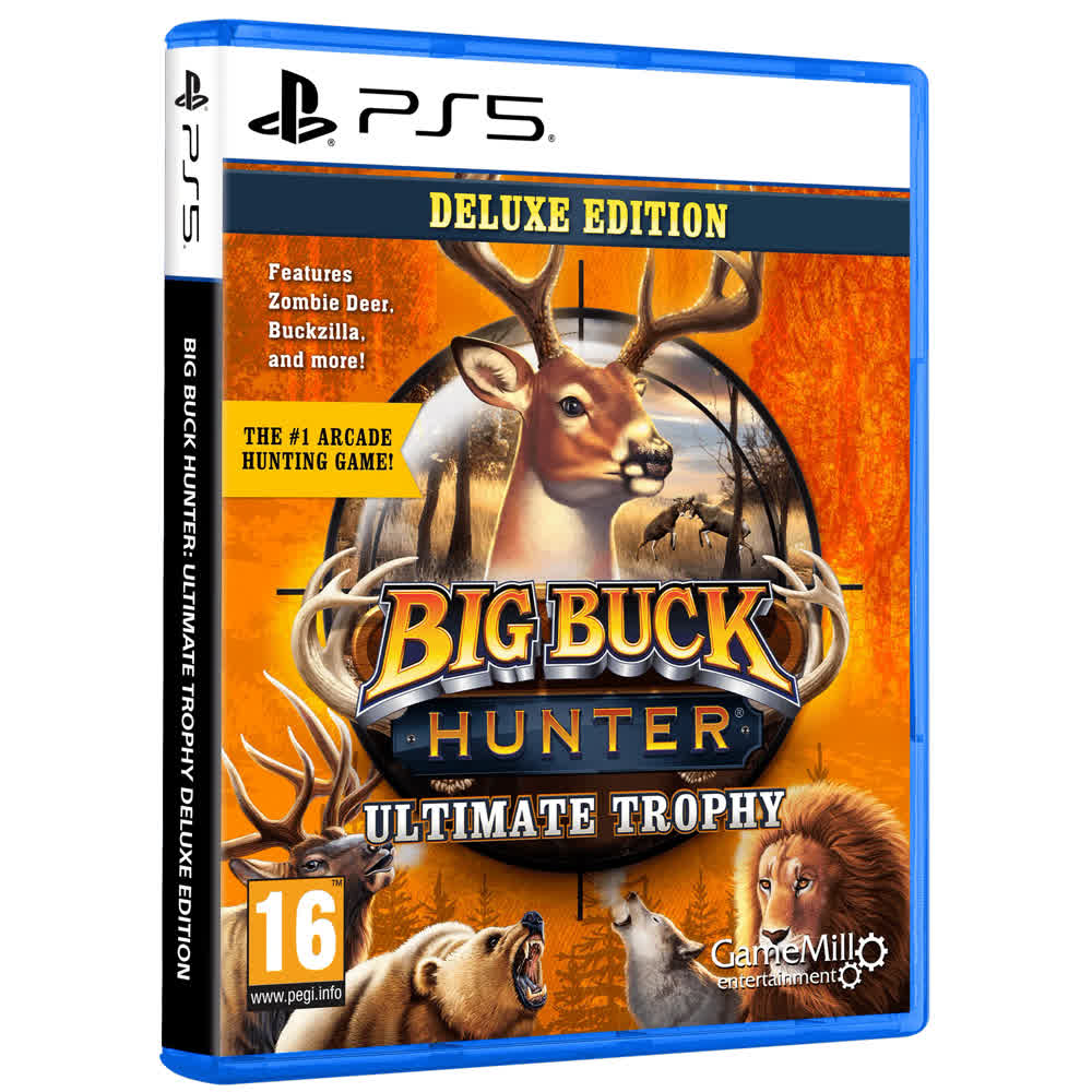 Big Buck Hunter Arcade: Ultimate Trophy - Deluxe Edition [PS5, английская версия]