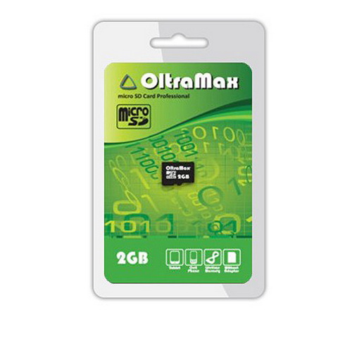 MicroSD  2GB  OltraMax без адаптера