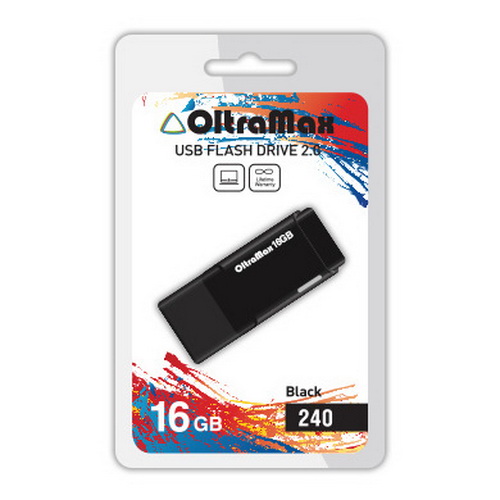 USB  16GB  OltraMax  240  чёрный