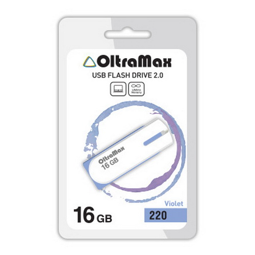 USB  16GB  OltraMax  220  фиолетовый