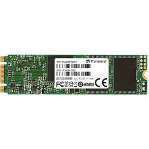 Внутренний SSD  Transcend  120GB  MTS820, SATA-III R/W - 500/560 MB/s, (M.2), 2280, 3D NAND