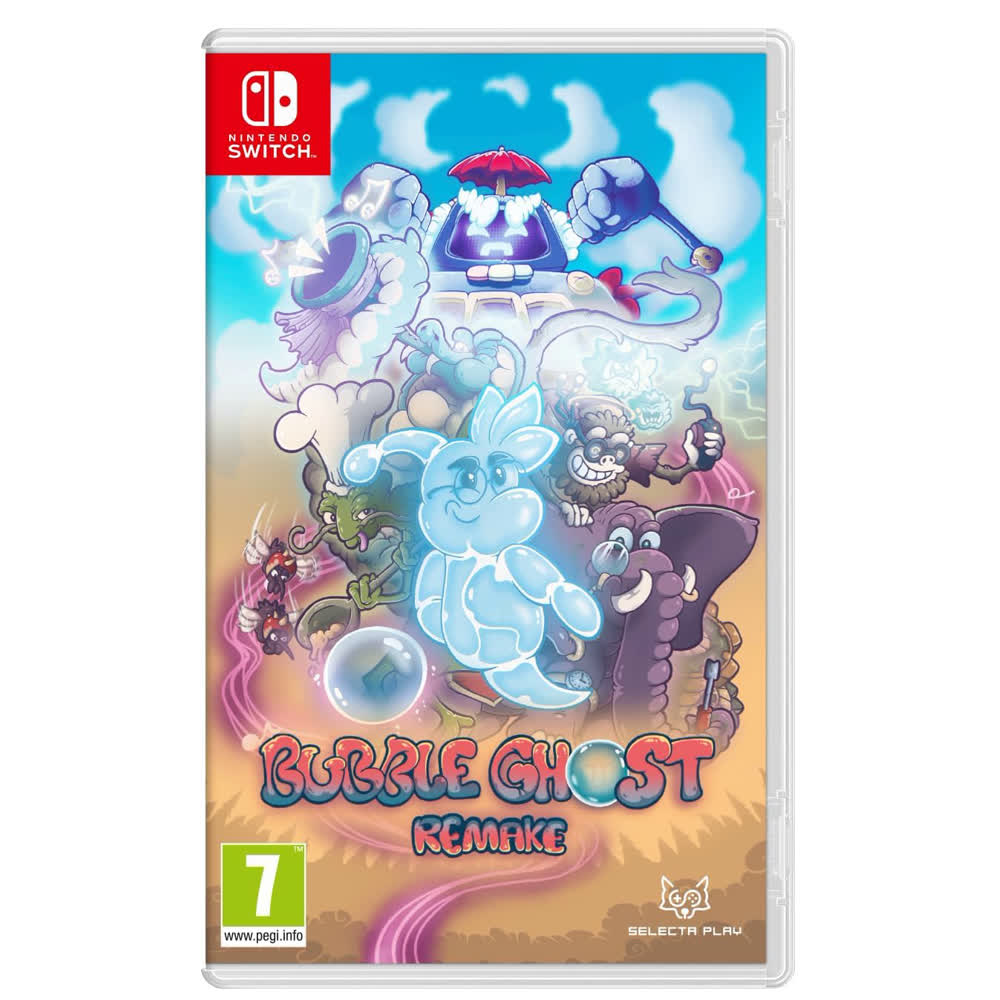 Bubble Ghost Remake [Switch, английская версия]