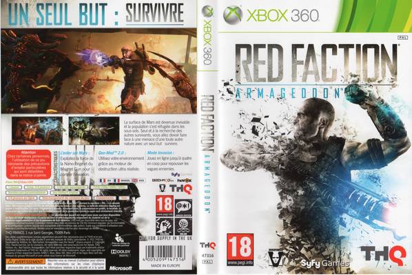 Red Faction Armageddon [Xbox 360, русская версия]