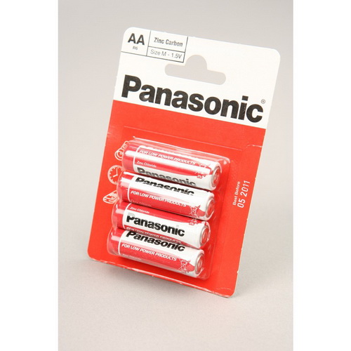 Элемент питания PANASONIC  R6 Zinc Carbon (4 бл)   (48/240)