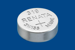 Элемент питания RENATA  R 319, SR 527 SW   (10/100)