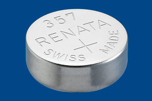 Элемент питания RENATA  R 357, SR 44 W   (10/100)