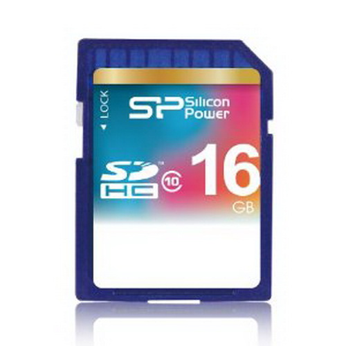 SDHC  16GB  Silicon Power Class 10