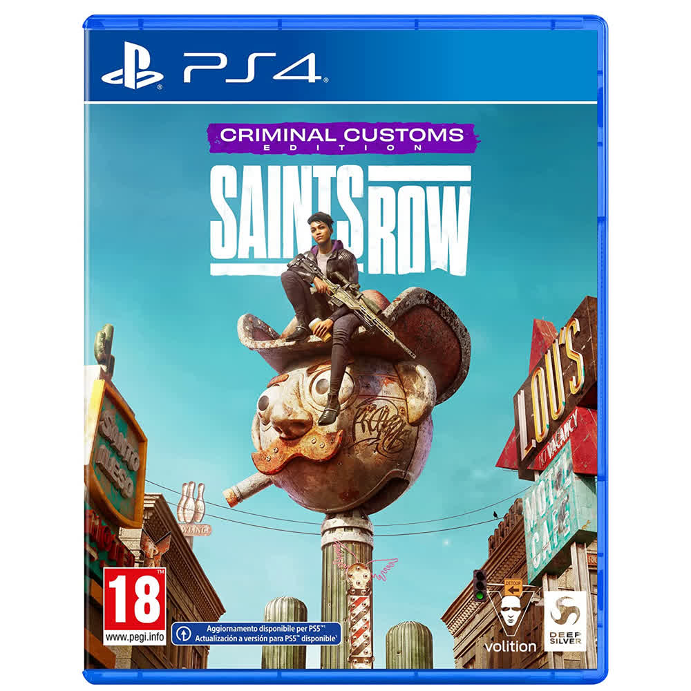 Saints Row - Criminal Customs Edition [PS4, русские субтитры]