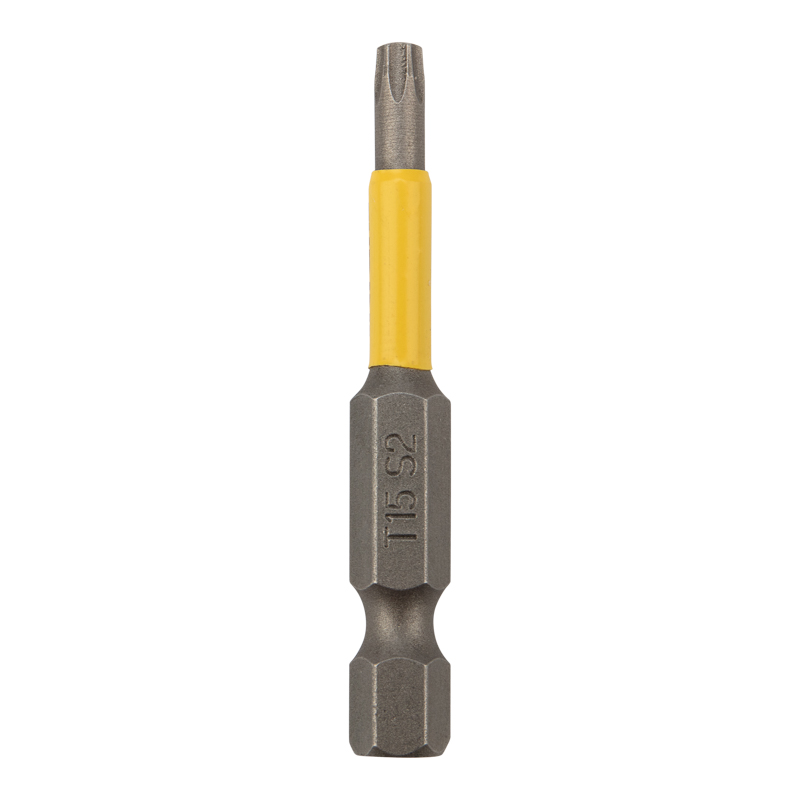 Бита для шуруповерта Torx T-15х50 мм (2 шт./уп.) KRANZ (1/400)