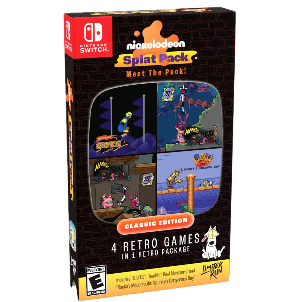 Nickelodeon Splat Pack - Classic Edition (LR #294) [Nintendo Switch, английская версия]