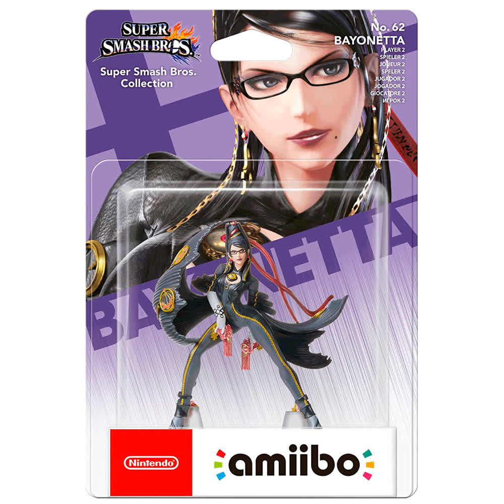 Bayonetta (Player 2) - №62 (Super Smash Bros. коллекция) [Nintendo Amiibo Character]