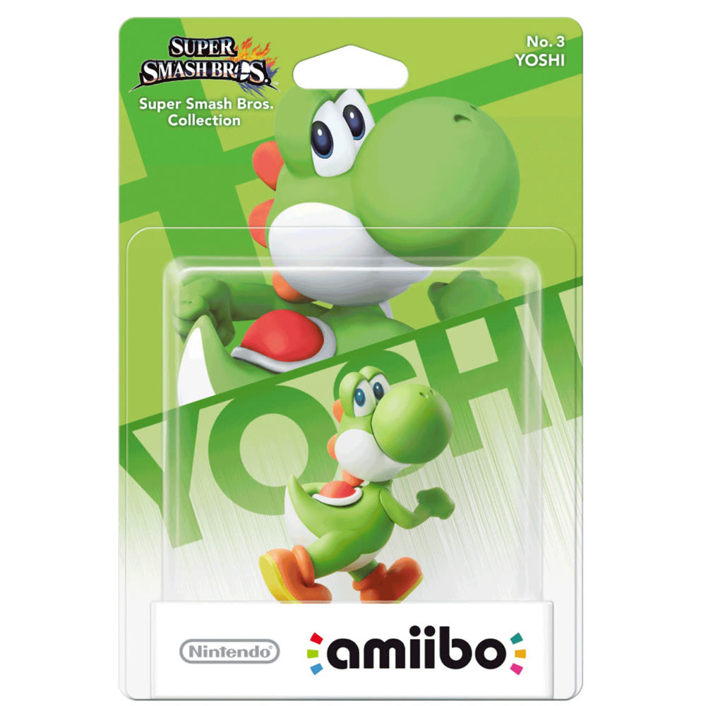 Yoshi - №3 (Super Smash Bros. коллекция) [Nintendo Amiibo Character]