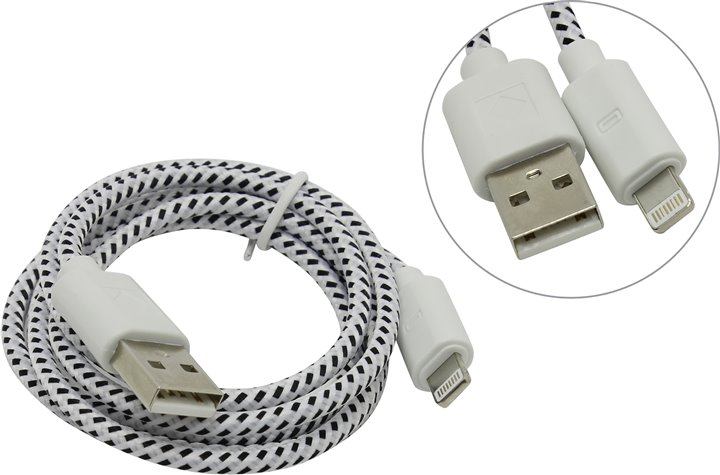 Кабель DEFENDER ACH01-03T, для Apple - USB(AM)-Lightning(M), 1м (1/25/500)