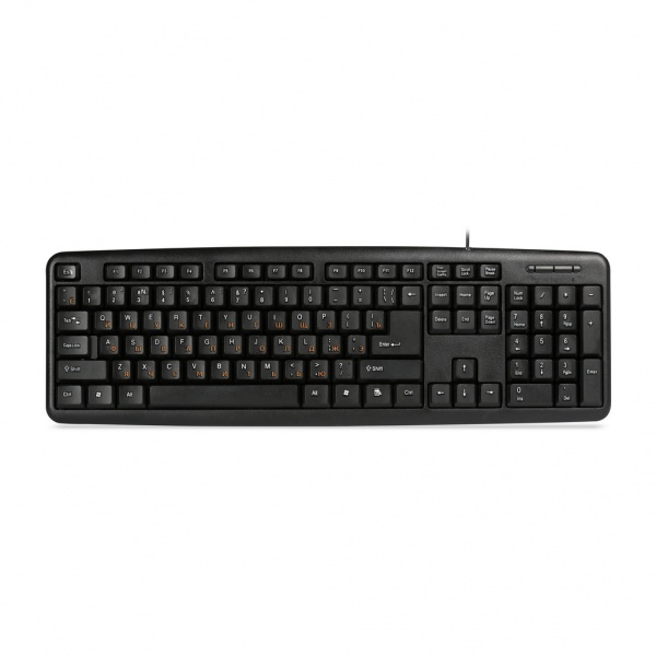 Клавиатура проводная SMARTBUY ONE 113 интерфейс подключения USB черная (SBK-113U-K) (1/20)