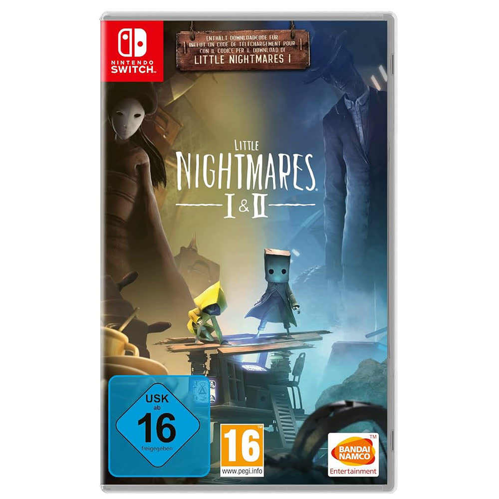 Little Nightmares I + II ( 1 часть код ) [Nintendo Switch, русские субтитры]