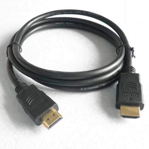 Кабель RITMIX RCC-151, черный, HDMI M/M, 2.0V, 30AWG, CCS, омедненный, позол.контакты, 1,8 м. (1/125