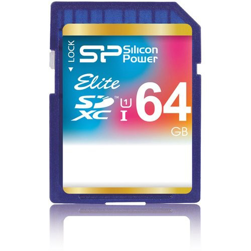 SDXC  64GB  Silicon Power Class 10 Elite UHS-I