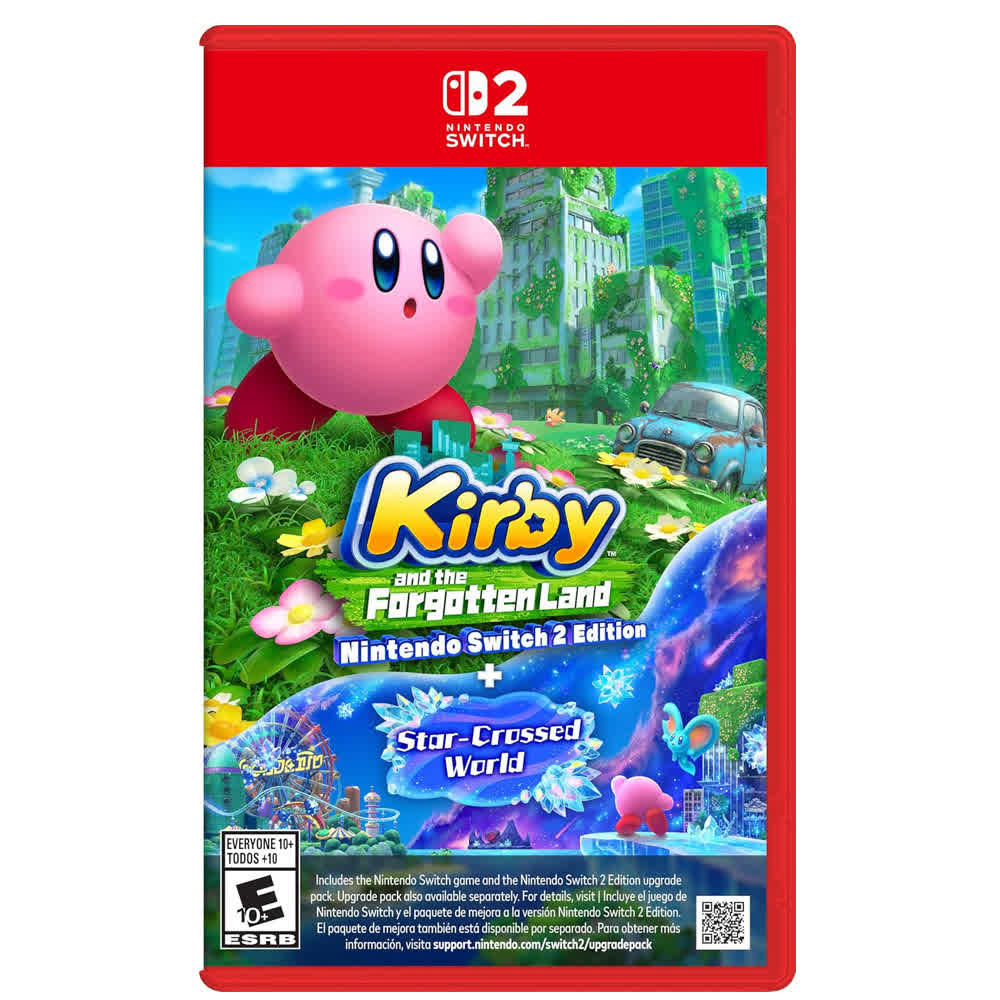 Kirby and the Forgotten Land – NS 2 Edition + Star-Crossed World [Switch 2, английская версия]