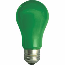 Лампа светодиодная ECOLA classic color 8,0W A55 220V E27 Green Зеленая 360° (композит) 108x55 (10/50