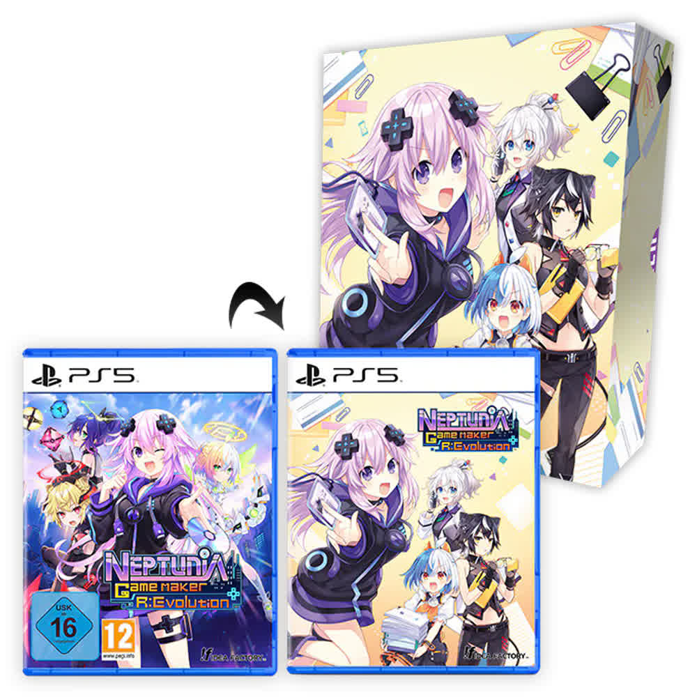 Neptunia Game Maker R: Evolution - Limited Edition [PS4, английская версия]