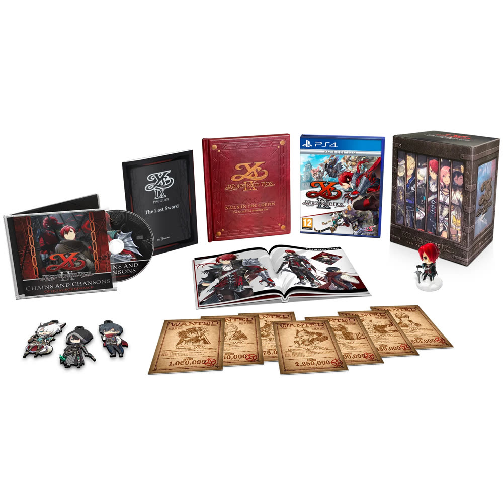 Ys IX: Monstrum Nox - Limited Edition [PS4, английская версия]