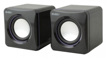 Колонки SVEN 315, чёрный, USB, акустическая система 2.0, мощность 2х2,5 Вт(RMS)