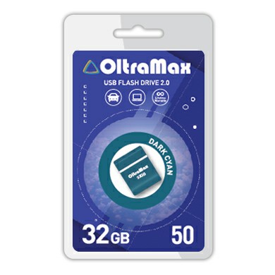 USB  32GB  OltraMax   50  тёмно голубой