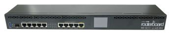 Роутер MIKROTIK RB3011UIAS-RM 10/100/1000BASE-TX / порт SFP, черный (1/10)