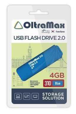 USB  4GB  OltraMax  310  синий