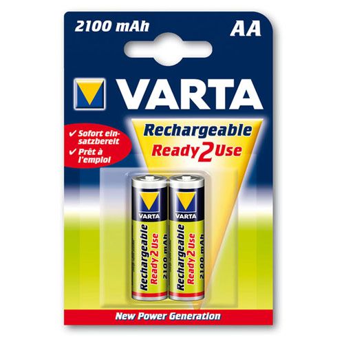 Аккумулятор VARTA R6 R2U (2100 mAh) (2 бл)  (2/20/200)