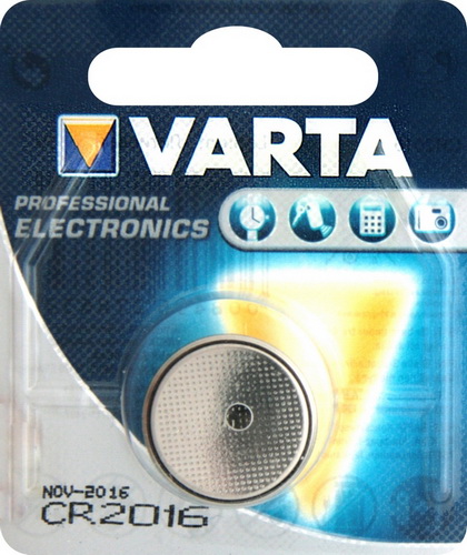 Элемент питания VARTA  CR 2016 Electronics (1 бл)  (1/10/100)