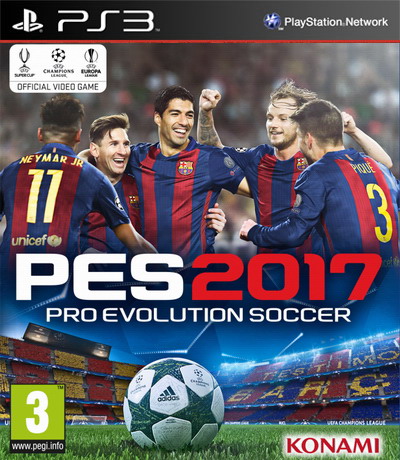 Pro Evolution Soccer 2017 [PS3, русские субтитры]
