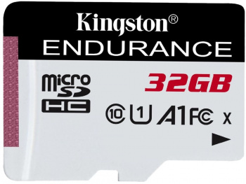 MicroSD  32GB  Kingston Class 10 Canvas Select High Endurance UHS-I A1 V30 U1 (95 Mb/s) без адаптера