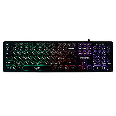 Клавиатура игровая KGK-16U BLACK Dialog Gan-Kata - с RGB-подсветкой, USB, черный (1/20)