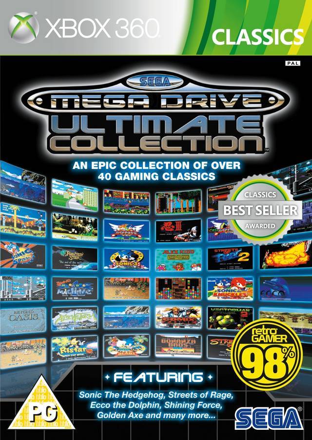 Sega Mega Drive Ultimate Collection [Xbox 360, английская версия]