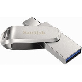 USB 3.1  256GB  SanDisk  Ultra Dual Drive Luxe USB Type-C, серебро
