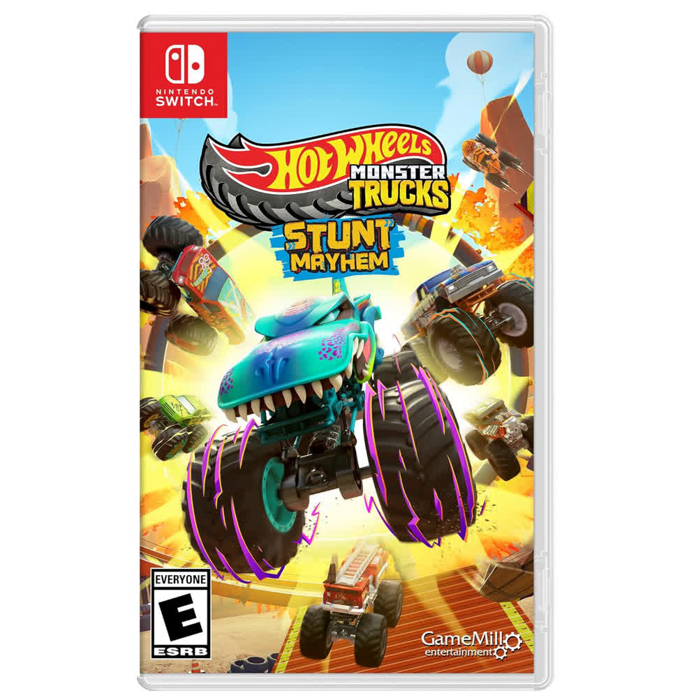 Hot Wheels Monster Trucks: Stunt Mayhem [Nintendo Switch, английская версия]