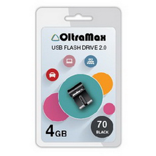 USB  4GB  OltraMax   70  чёрный